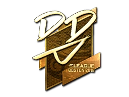 DD (Gold) | Boston 2018 sticker