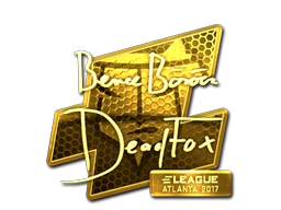 DeadFox (Gold) | Atlanta 2017 sticker
