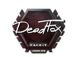 DeadFox | London 2018 sticker