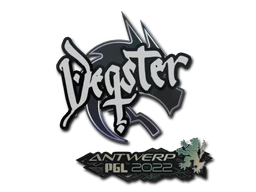 degster | Antwerp 2022 sticker