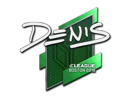 denis | Boston 2018 sticker