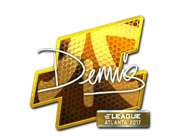 dennis (Foil) | Atlanta 2017 sticker