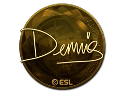 dennis (Gold) | Katowice 2019 sticker