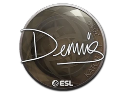 dennis | Katowice 2019 sticker