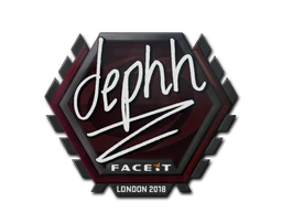 dephh | London 2018 sticker