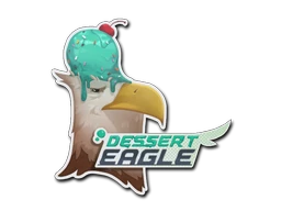 Dessert Eagle sticker
