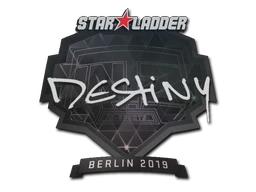 DeStiNy | Berlin 2019 sticker