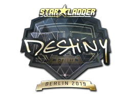 DeStiNy (Gold) | Berlin 2019 sticker