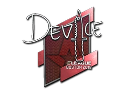 device | Boston 2018 sticker