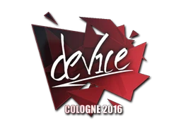 device | Cologne 2016 sticker