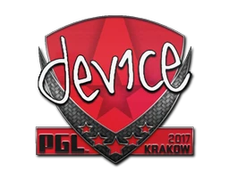 device | Krakow 2017 sticker