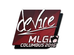 device | MLG Columbus 2016 sticker