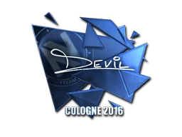 DEVIL (Foil) | Cologne 2016 sticker