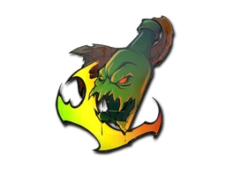 Devouring Flame sticker