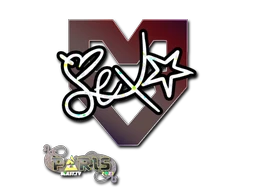 dexter (Glitter) | Paris 2023 sticker