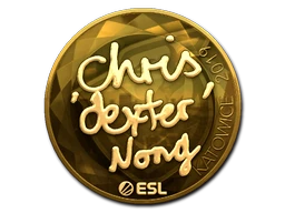 dexter (Gold) | Katowice 2019 sticker