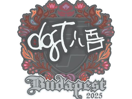 dgt | Budapest 2025 sticker