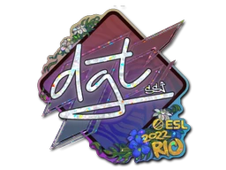 dgt (Glitter) | Rio 2022 sticker
