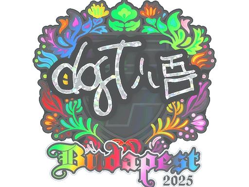 dgt (Holo) | Budapest 2025 sticker
