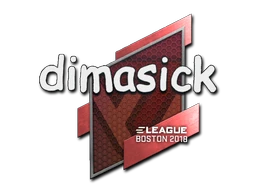 dimasick | Boston 2018 sticker