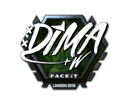 Dima (Foil) | London 2018 sticker
