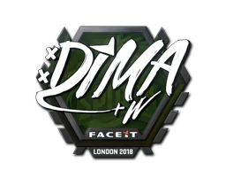 Dima | London 2018 sticker
