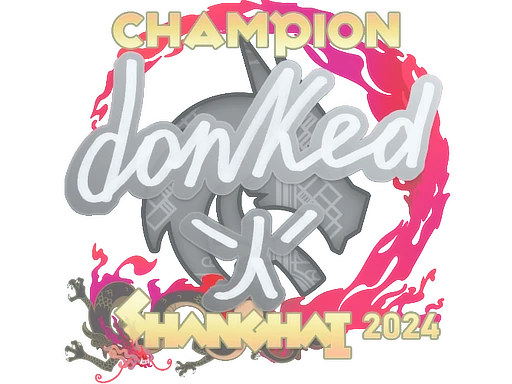 donk (Champion) | Shanghai 2024 sticker