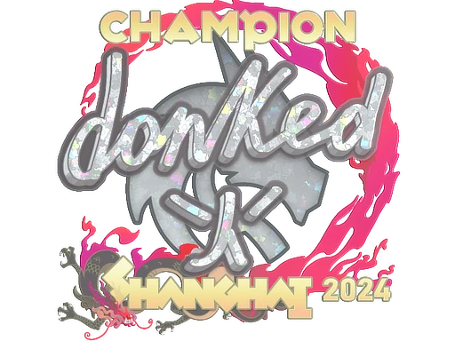 donk (Glitter, Champion) | Shanghai 2024 sticker