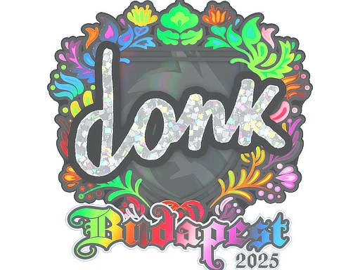 donk (Holo) | Budapest 2025 sticker