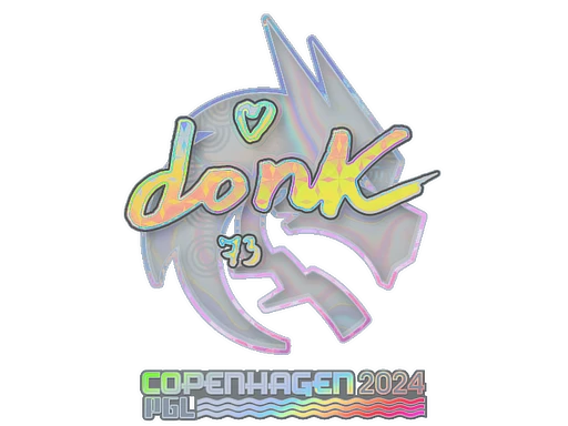 donk (Holo) | Copenhagen 2024 sticker