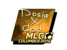 Dosia (Gold) | MLG Columbus 2016 sticker