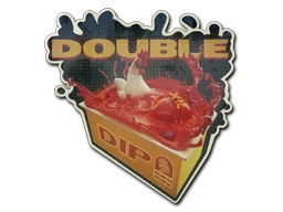 Double Dip sticker