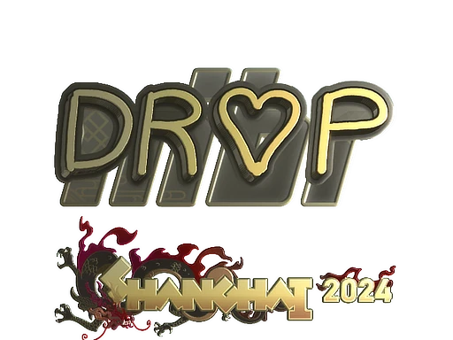 drop (Gold) | Shanghai 2024 sticker