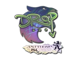 drop (Holo) | Antwerp 2022 sticker