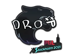 drop | Stockholm 2021 sticker