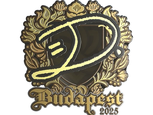 dumau (Gold) | Budapest 2025 sticker
