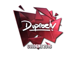 dupreeh (Foil) | Cologne 2016 sticker