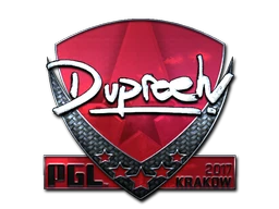 dupreeh (Foil) | Krakow 2017 sticker