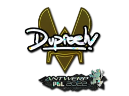 dupreeh (Glitter) | Antwerp 2022 sticker