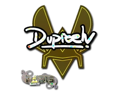 dupreeh (Glitter) | Paris 2023 sticker
