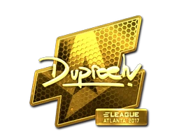 dupreeh (Gold) | Atlanta 2017 sticker
