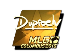 dupreeh (Gold) | MLG Columbus 2016 sticker