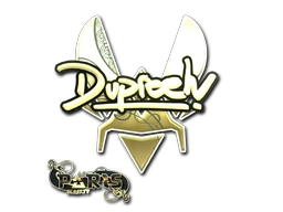 dupreeh (Gold) | Paris 2023 sticker