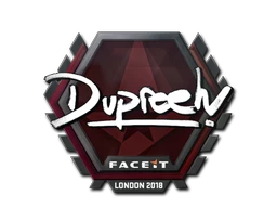 dupreeh | London 2018 sticker