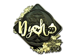 Dycha (Gold) | Rio 2022 sticker