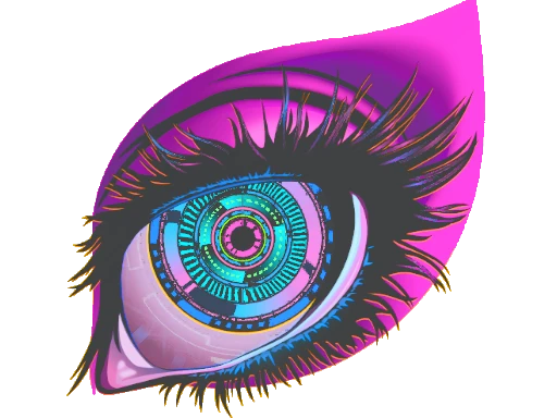 Dystopian Gaze sticker