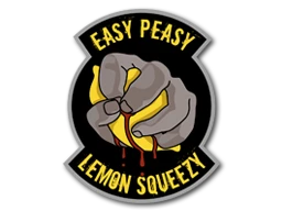 Easy Peasy sticker