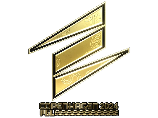 ECSTATIC (Gold) | Copenhagen 2024 sticker