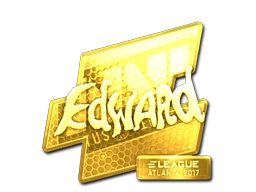 Edward (Gold) | Atlanta 2017 sticker