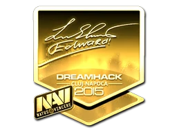 Edward (Gold) | Cluj-Napoca 2015 sticker